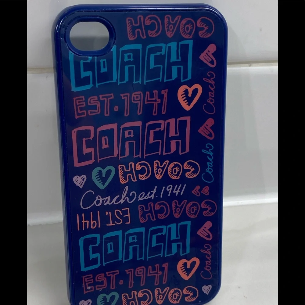 COACH IPHONE 4/4S CASE
